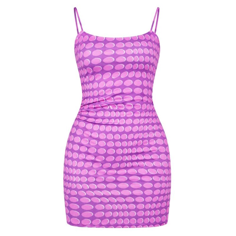 Missy Empire Womens/Ladies Strappy Mini Dress / Purple